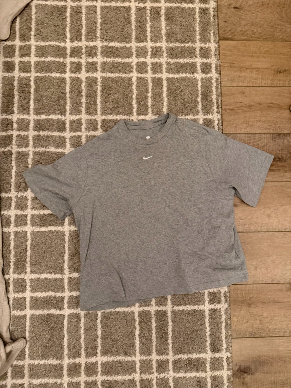 Nike Gray Dri-FIT Short Sleeve Tee